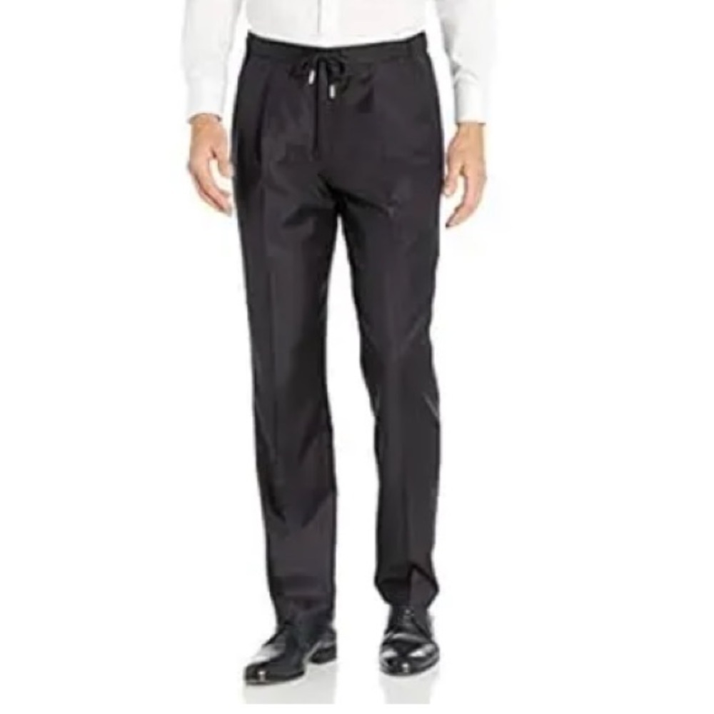NWT Buttoned Down Men’s 30x34 Gray Italian Wool Drawstring Dress Pants